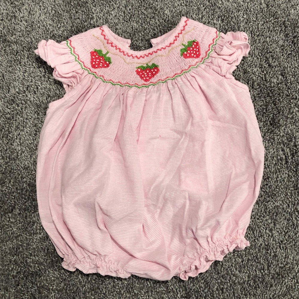 Strawberry romper